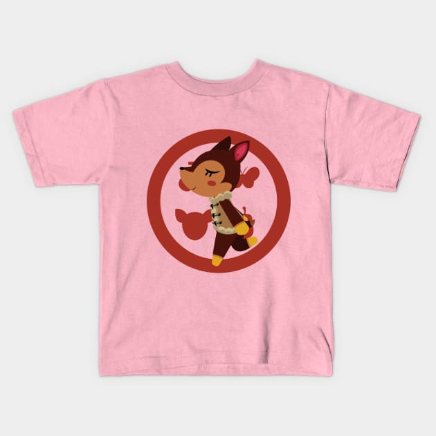 Fauna Kids T-Shirt by Exomyre Designs